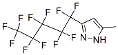 3-(全氟-1-苯基)-5-甲基吡唑結構式_82633-43-0結構式