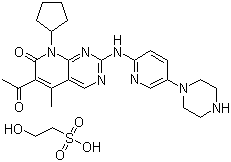 帕波西比結(jié)構(gòu)式_827022-33-3結(jié)構(gòu)式