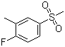 1-Fluoro-2-methyl-4-(methylsulfonyl)benzene Structure,828270-58-2Structure