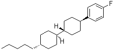 4-Pentyl-4’-(4-fluorophenyl)bi(cyclohexane) Structure,82832-29-9Structure