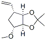 (3Ar,4r,6r,6as)-4-ethenyltetrahydro-6-methoxy-2,2-dimethyl-4h-cyclopenta-1,3-dioxole Structure,828937-31-1Structure