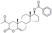 (17Beta)-2-(acetyl-13c2)-17-(benzoyloxy)-4-oxaandrost-5-en-3-one Structure,82938-00-9Structure