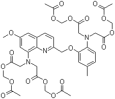 Quin-2 acetoxymethyl ester Structure,83104-85-2Structure