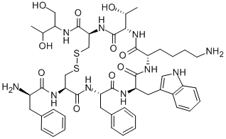 Octreotide acetate Structure,83150-76-9Structure