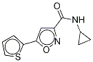 N-cyclopropyl-5-(thiophen-2-yl)isoxazole-3-carboxamide Structure,832115-62-5Structure