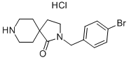 2,8-Diazaspiro[4.5]decan-1-one, 2-[(4-bromophenyl)methyl]-, hydrochloride Structure,832710-56-2Structure