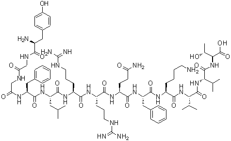 強(qiáng)啡肽B結(jié)構(gòu)式_83335-41-5結(jié)構(gòu)式