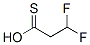 Difluoromethylthioacetic acid Structure,83494-32-0Structure