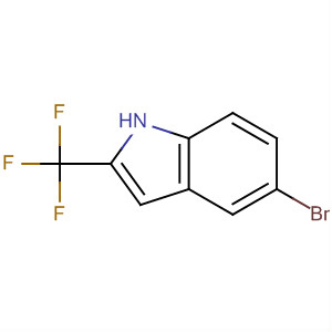 5-Bromo-2-(trifluoromethyl)-1h-indole Structure,837392-60-6Structure