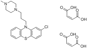 Prochlorperazine maleate Structure,84-02-6Structure