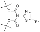 (5-Bromo-2-thiazolyl)-imidodicarboxylic acid bis(1,1-dimethylethyl) ester Structure,840493-96-1Structure