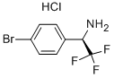 (1R)-1-(4-bromophenyl)-2,2,2-trifluoro-ethanamine hcl Structure,842169-83-9Structure