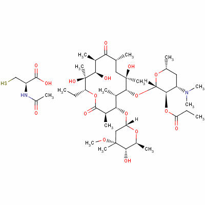 司丙紅霉素結(jié)構(gòu)式_84252-03-9結(jié)構(gòu)式