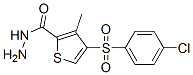 4-[(4-Chlorophenyl)sulfonyl]-3-methylthiophene-2-carbohydrazide Structure,845266-19-5Structure