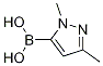 Boronic acid, (1,3-dimethyl-1h-pyrazol-5-yl)- Structure,847818-68-2Structure