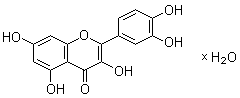 槲皮素二水合物結(jié)構(gòu)式_849061-97-8結(jié)構(gòu)式