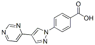 4-(4-Pyrimidin-4-yl-1H-pyrazol-1-yl)benzoicacid Structure,849924-98-7Structure