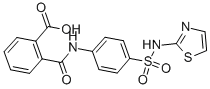 Phthalylsulfathiazole Structure,85-73-4Structure