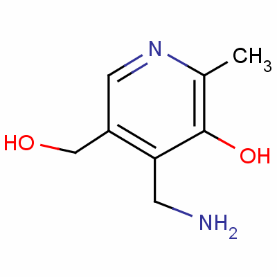 吡哆胺結(jié)構(gòu)式_85-87-0結(jié)構(gòu)式