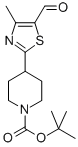 4-(5-Formyl-4-methyl-thiazol-2-yl)-piperidine-1-carboxylic acid tert-butyl ester Structure,850374-97-9Structure