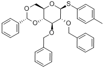 4-Methylphenyl 2,3-bis-o-(phenylmethyl)-4,6-o-[(r)-phenylmethylene]-1-thio-β-d-glucopyranoside Structure,850416-39-6Structure