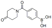 4-(4-Oxopiperidine-1-carbonyl)phenylboronic acid Structure,850568-23-9Structure