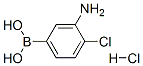 3-Amino-4-chlorophenylboronic acid HCl Structure,850568-45-5Structure