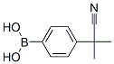 Boronic acid, B-[4-(1-cyano-1-methylethyl)phenyl]- Structure,850568-67-1Structure