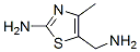 5-Thiazolemethanamine, 2-amino-4-methyl- Structure,850852-66-3Structure