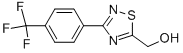 (3-[4-(Trifluoromethyl)phenyl]-1,2,4-thiadiazol-5-yl)methanol Structure,851224-81-2Structure