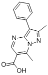 2,7-Dimethyl-3-phenyl-pyrazolo[1,5-a]pyrimidine-6-carboxylic acid Structure,853104-06-0Structure