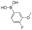 (4-Fluoro-3-methoxyphenyl)boronic acid Structure,854778-31-7Structure