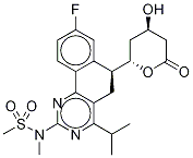 N-[(6s)-8-氟-5,6-二氫-4-(1-甲基乙基)-6-[(2s,4r)-四氫-4-羥基-6-氧代-2H-吡喃-2-基]苯并[h]喹唑啉-2-基]-n-甲基甲烷磺酰胺結(jié)構(gòu)式_854898-47-8結(jié)構(gòu)式