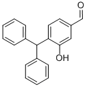 Benzaldehyde, 3-(diphenylmethyl)-4-hydroxy- Structure,856204-35-8Structure