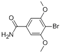 4-Bromo-3,5-dimethoxybenzamide Structure,857285-30-4Structure