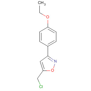 5-(Chloromethyl)-3-(4-ethoxyphenyl)-isoxazole Structure,858939-25-0Structure