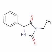 乙基苯妥英結(jié)構(gòu)式_86-35-1結(jié)構(gòu)式