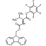 Fmoc-Val-OPfp結(jié)構(gòu)式_86060-87-9結(jié)構(gòu)式