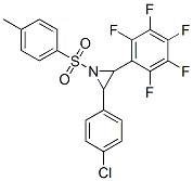 2-(4-Chlorophenyl)-3-(perfluorophenyl)-1-tosylaziridine Structure,861437-16-3Structure