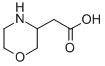 嗎啉-3-乙酸結構式_86236-84-2結構式