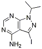 3-Iodo-1-isopropyl-1h-pyrazolo[3,4-d]pyrimidin-4-amine Structure,862730-04-9Structure