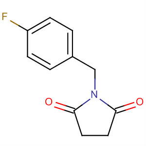 1-[(4-Fluorophenyl)methyl]-2,5-pyrrolidinedione Structure,86386-65-4Structure