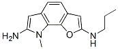 8H-furo[3,2-g]indole-2,7-diamine,8-methyl-n2-propyl- Structure,863994-96-1Structure