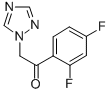 2,4-Difluoro-alpha-(1H-1,2,4-triazolyl)acetophenone Structure,86404-63-9Structure