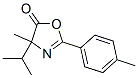 5(4H)-oxazolone,4-methyl-4-(1-methylethyl)-2-(4-methylphenyl)- Structure,864376-55-6Structure