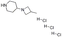 Piperidine, 4-(3-methyl-1-azetidinyl)-, trihydrochloride Structure,864441-92-9Structure