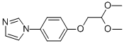 1-[4-(2,2-Dimethoxy-ethoxy)-phenyl]-1h-imidazole Structure,864684-76-4Structure