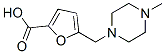 5-(4-Methyl-piperazin-1-ylmethyl)-furan-2-carboxylic acid Structure,865470-86-6Structure