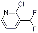 2-Chloro-3-(difluoromethyl)pyridine Structure,865663-96-3Structure