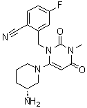 Trelagliptin結(jié)構(gòu)式_865759-25-7結(jié)構(gòu)式